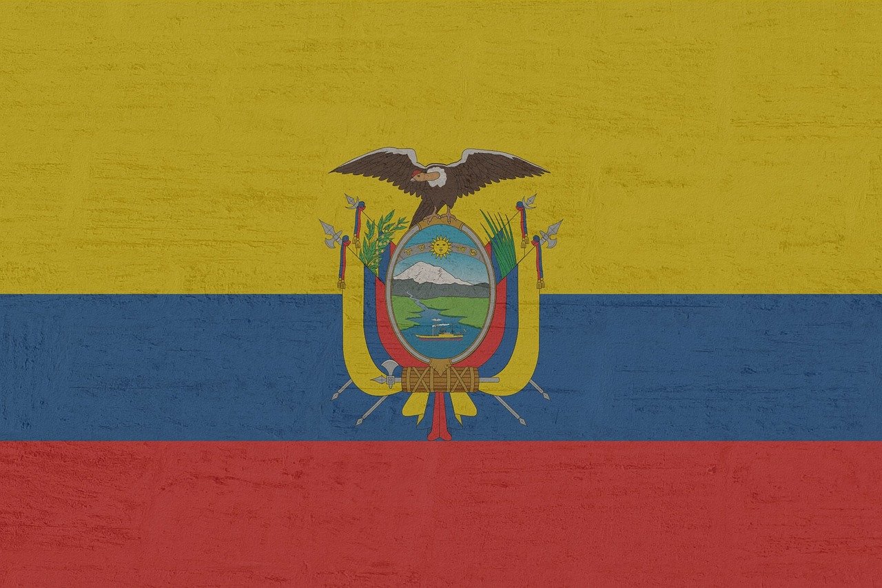 ecuador, banner, flag